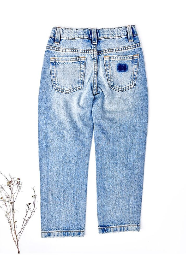 Голубые джинсы 116 см голубой артикул л1026 Zara