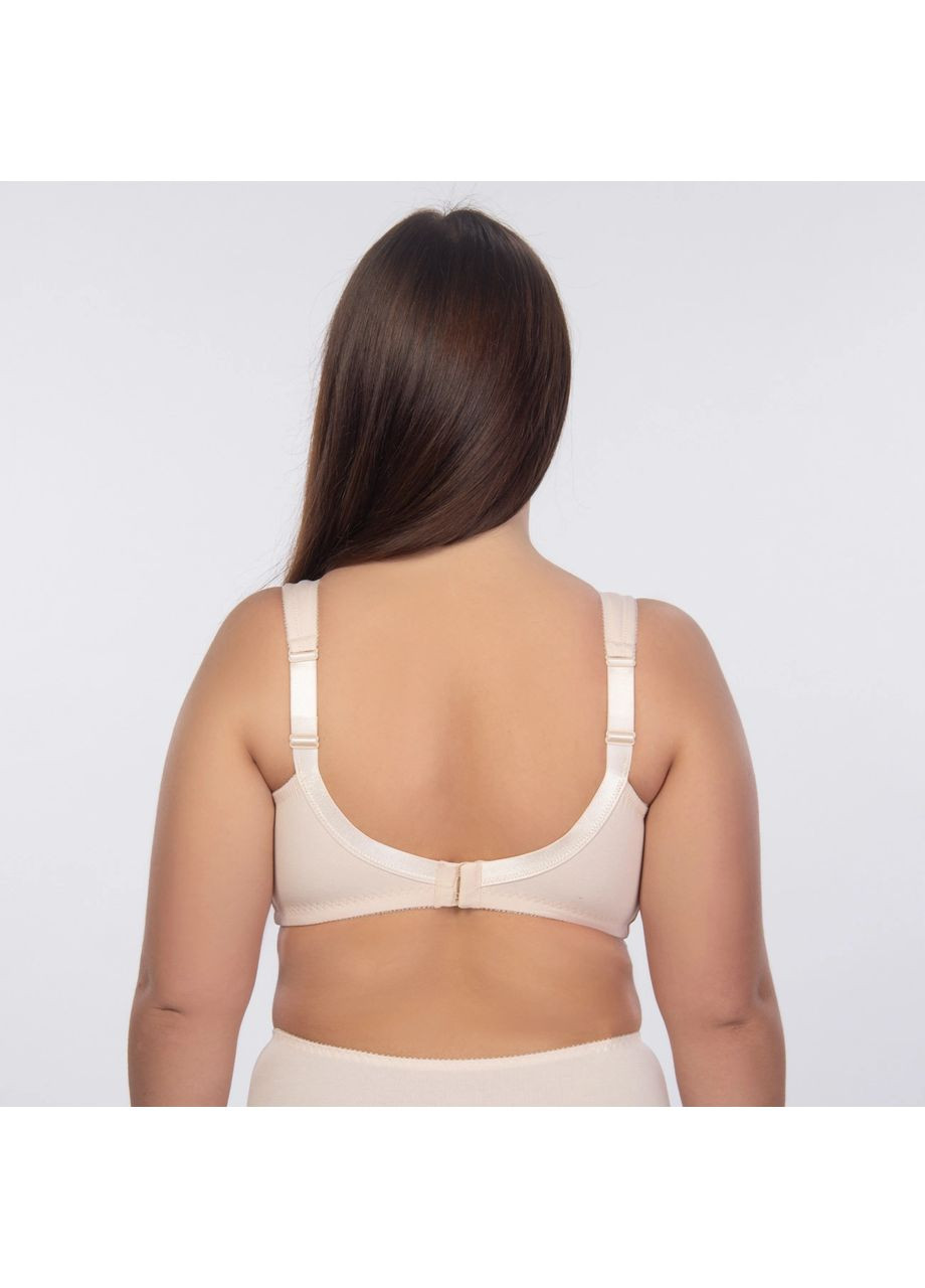 Чёрный минимайзер бюстгальтер Elita без косточек хлопок