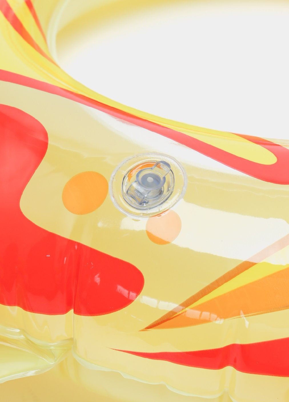 Детский надувной круг рыбка с максимальной нагрузкой 30 кг для плавания в бассейне на пляже 70 см (480470-Prob) Золотистый Unbranded (336144010)