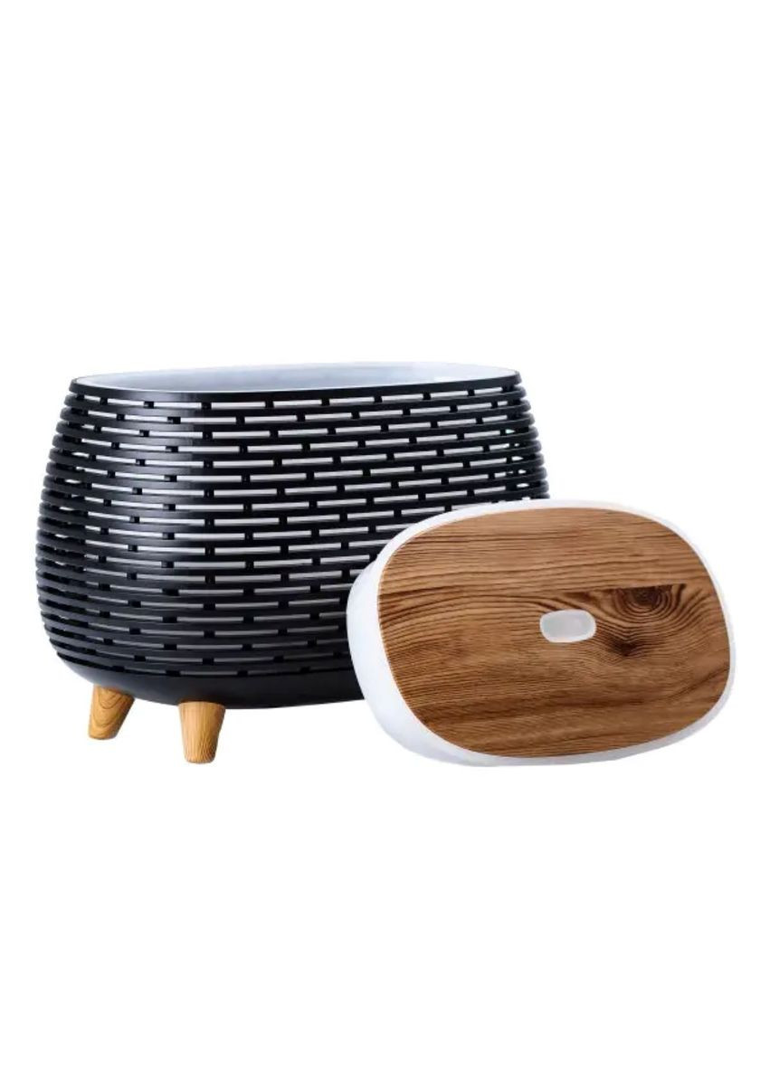 Зволожувач повітря 400 мл Чорний аромадифузор для дому та офісу ProDobro (364190649)