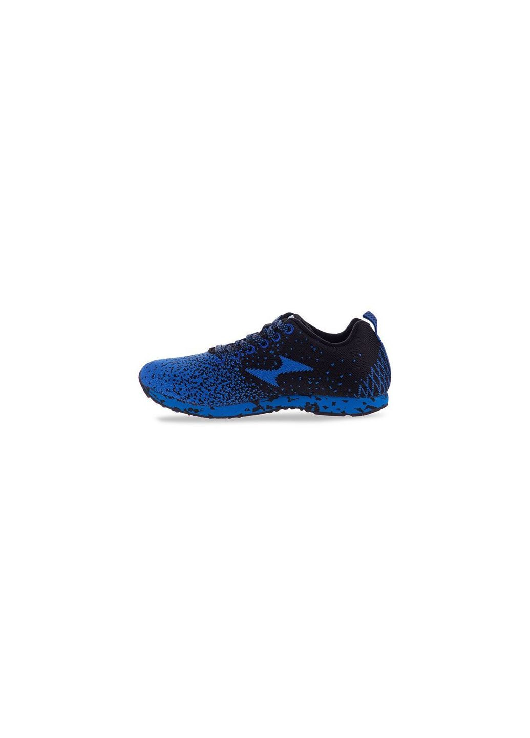 Цветные всесезонные кроссовки 1001-2 черно-синий (06428012) Health