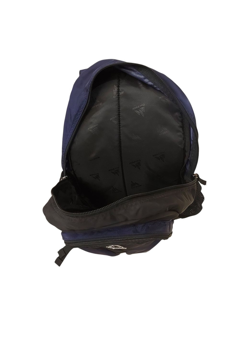 Невеликий міський рюкзак GR1297 (15 л) — синьо-чорний | Легкий, стильний, надійний Onepolar 1297 blue (331901719)