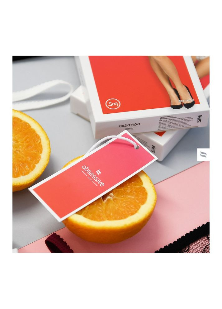 Червоний бюстгальтер з відкритими чашечками lovica Obsessive