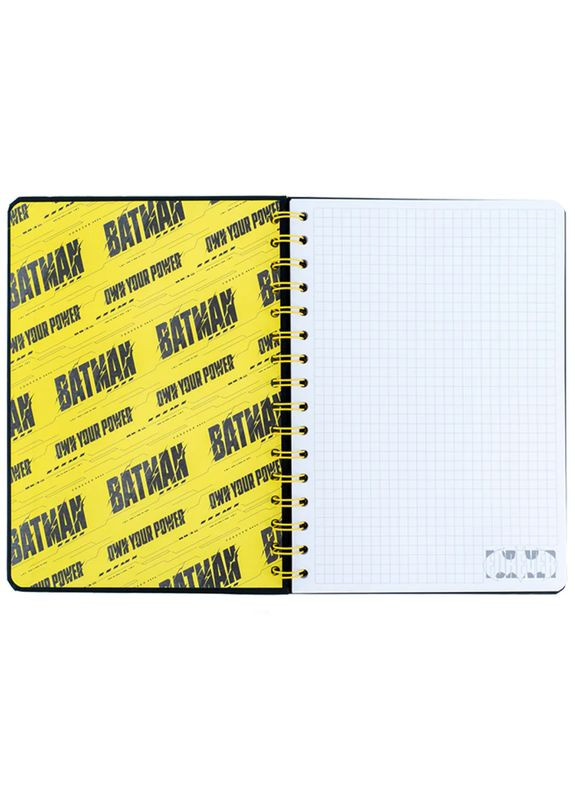 Блокнот пруж. A5 80арк. кліт. тв. обкл. DC Comics DC24-190/ /(10) Kite (358203420)