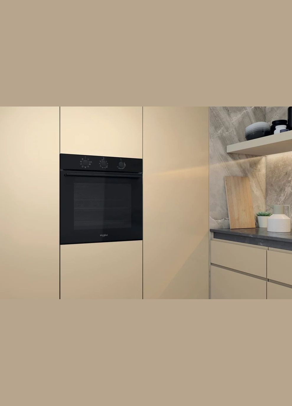 Духова шафа електрична, 71л, A, конвекція, WHIRLPOOL (314777631)