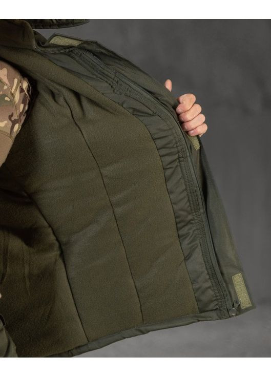 Тактичний чоловічий зимовий костюм олива No Brand