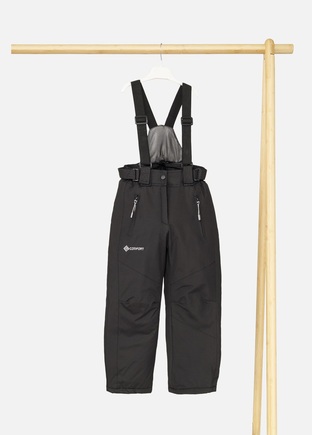 Полукомбинезон утепленный для девочки цвет черный ЦБ-00254681 Comfort (306712700)