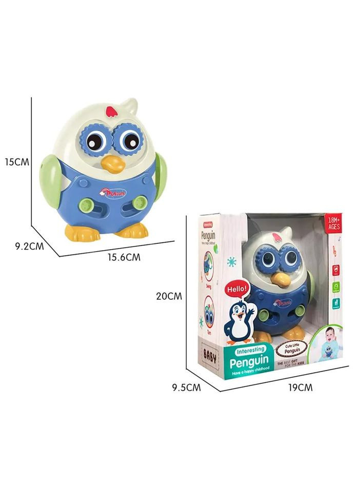 Тваринний музичний пінгвін 25875E, 19*20*9,5см No Brand (330607310)