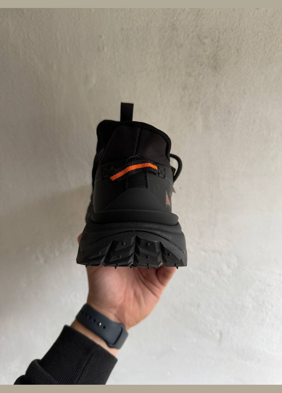 Черные зимние кроссовки зимние мужские nike acg terra antarktik winter black termo gore-tex | найк асг терра антарктик черные термо No Brand