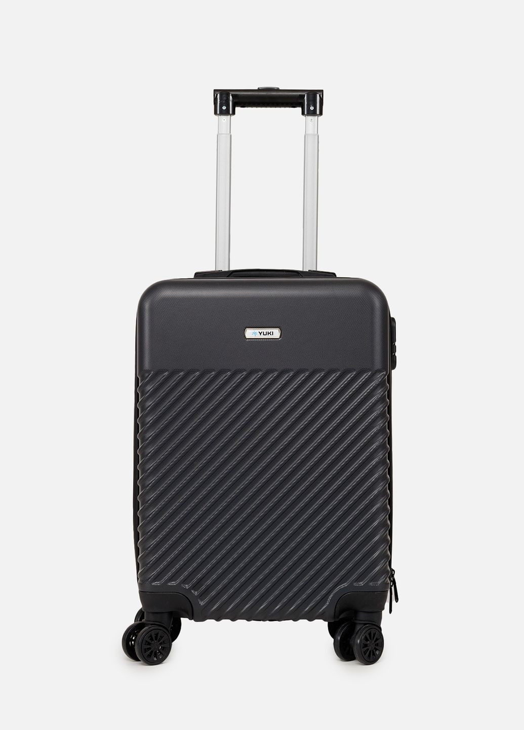 Мужской чемодан цвет черный размер L CB-00249994 Yuki (315338371)
