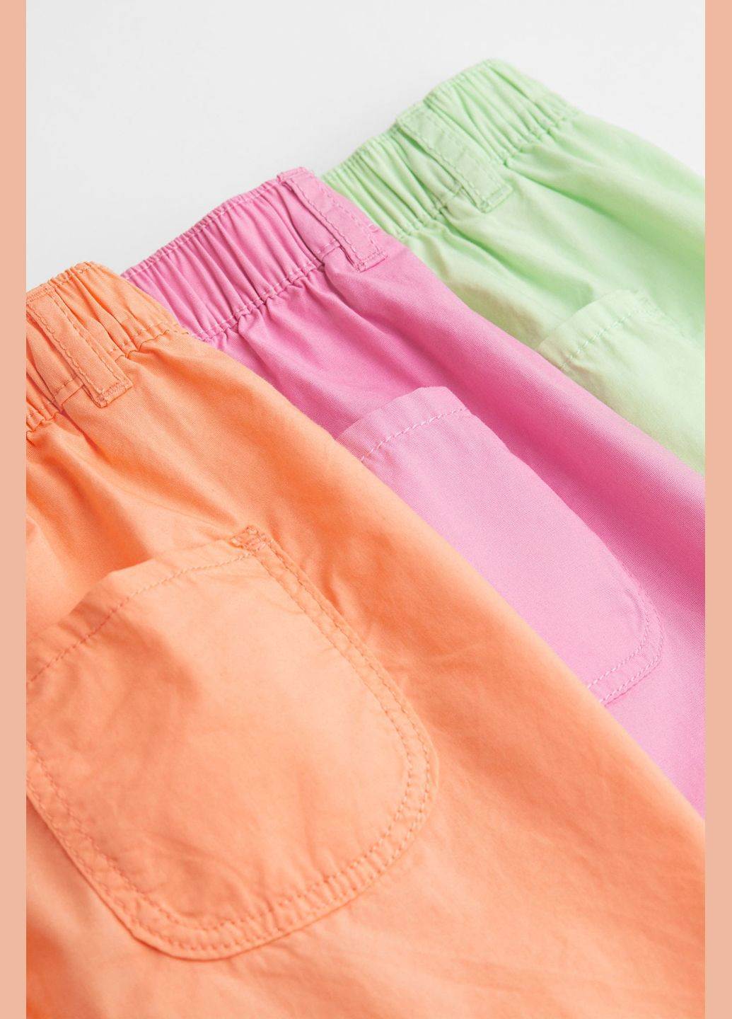 Шорти для дівчинки 9610 110 см Зелений 65280 H&M (302732008)