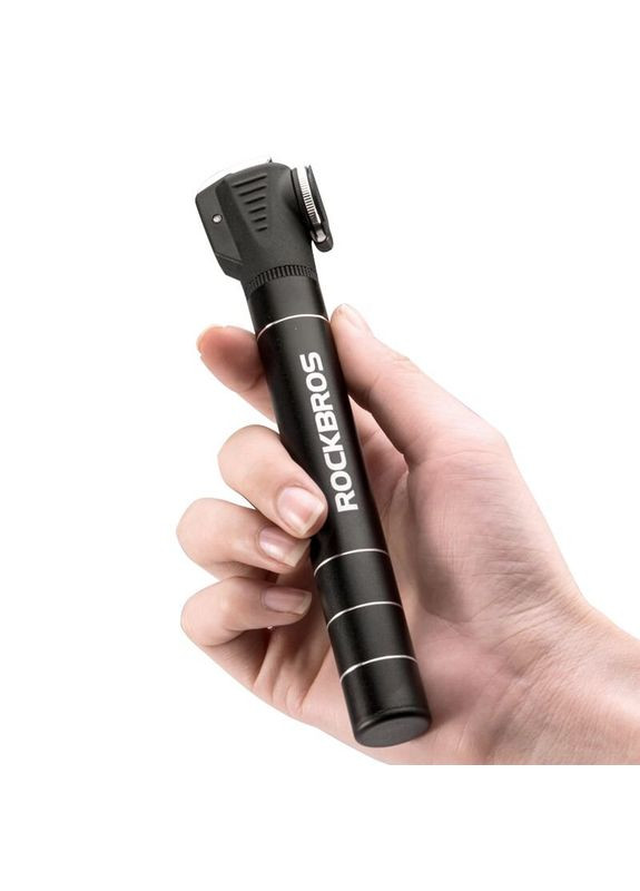 Насос для велосипеда высокого давления ручной JG-1040BBK, велонасос 8 атмосфер, (100238) Rockbros (321960335)