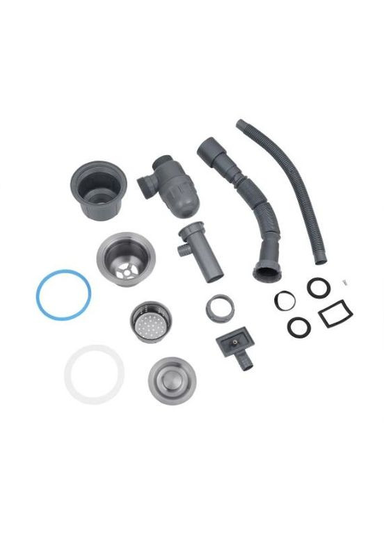 Кухона мийка H6050G PVD вбудована Brush 3.0/0,8mm 600*500/215мм. Grey LIDZ 058385 (316464211)