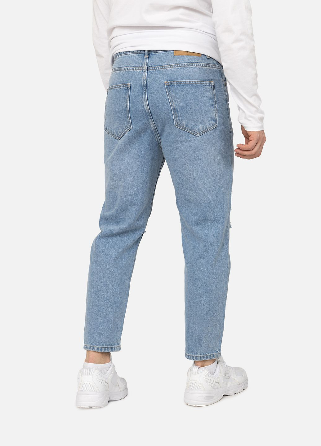 Джинси carrot чоловічі колір блакитний ЦБ-00270114 DOA JEANS (322371768)