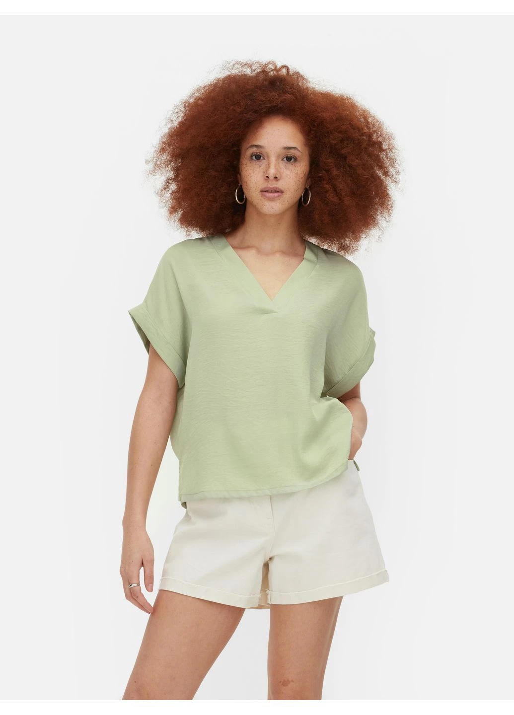 Топ лето,светло-зеленый, Primark (395005678)