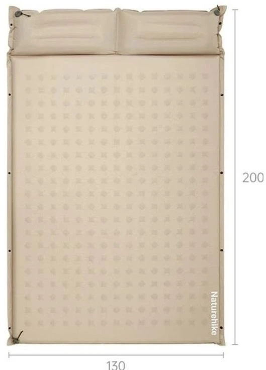 Туристический коврик CNK2550WS025, влагостойкий, 200х130х3 см, зеленый (6977465868763) Naturehike (390928691)
