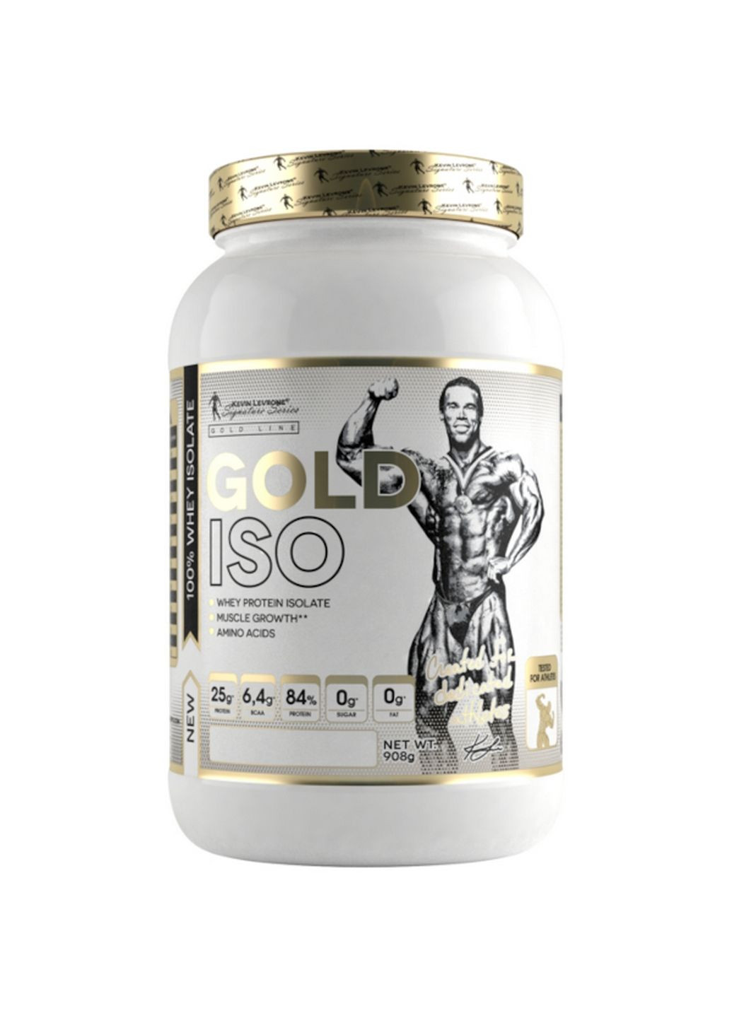 Протеин Gold Iso, 908 грамм Печенье-крем Kevin Levrone (293338530)