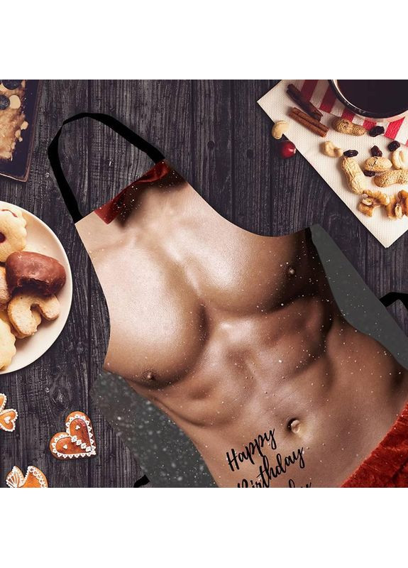 Фартук с дизайном Happy birthday, Baby Прикольный фартук с принтом размер 80×60 Україна ТД (369656900)