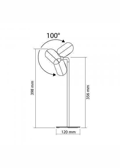 LED настольная лампа с аккумулятором VLETF18W 3W 3000-5500K Белая (VLE-TF18W) Videx (305758245)