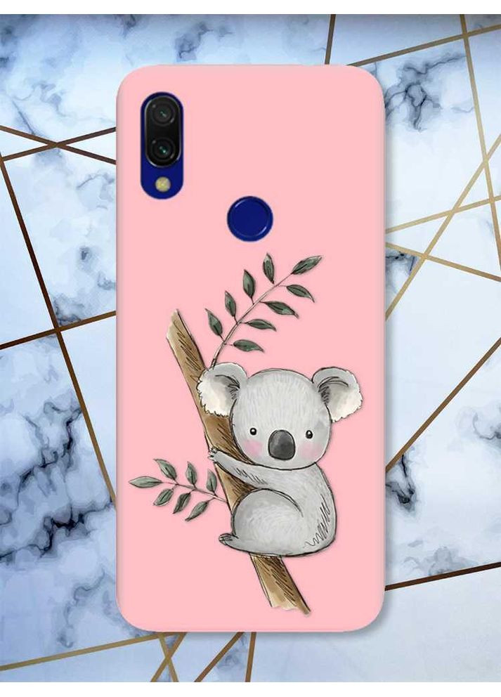 Матовый чехол с розовыми боками на Xiaomi Redmi 7:: Коала /принт 132/ Creative (360711886)
