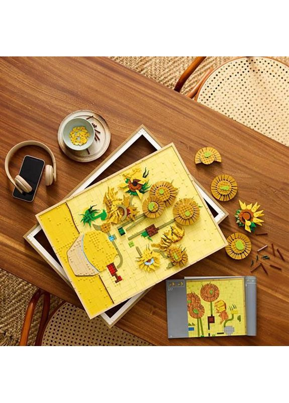 Конструктор ART Винсент ван Гог Подсолнечники 2615 деталей (31215) Lego (334831753)