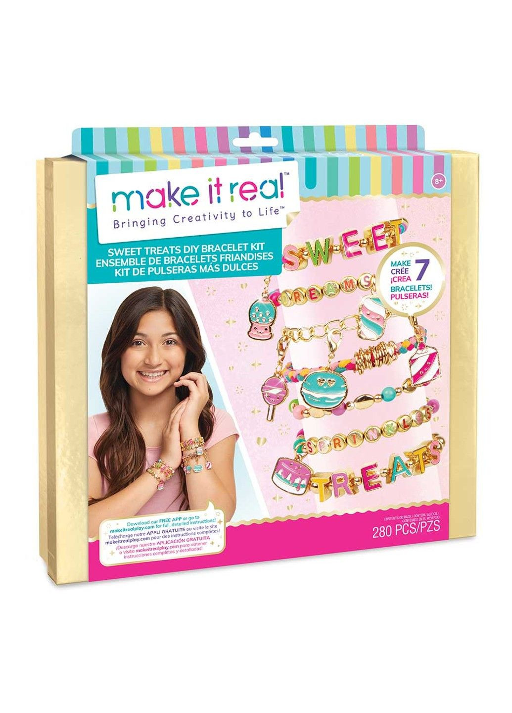 : Набор для создания шарм-браслетов 'Сладкие вкусности' Make it Real (331298834)