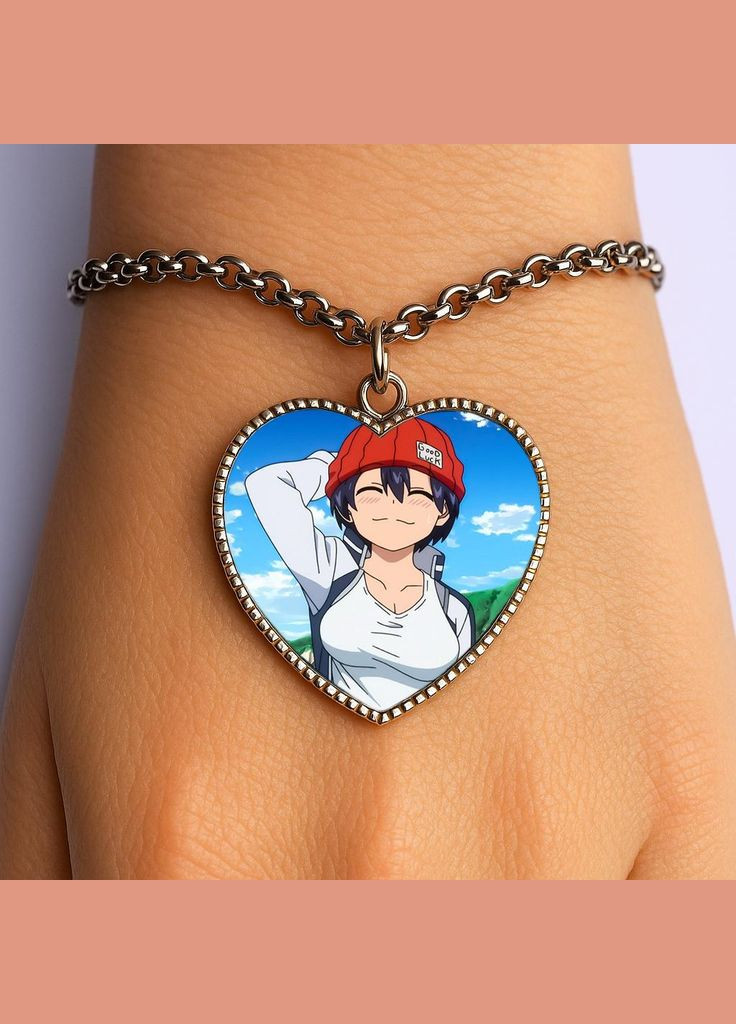 Браслет Аниме Насморк и неудача #002 (сердце) No Brand (329331634)