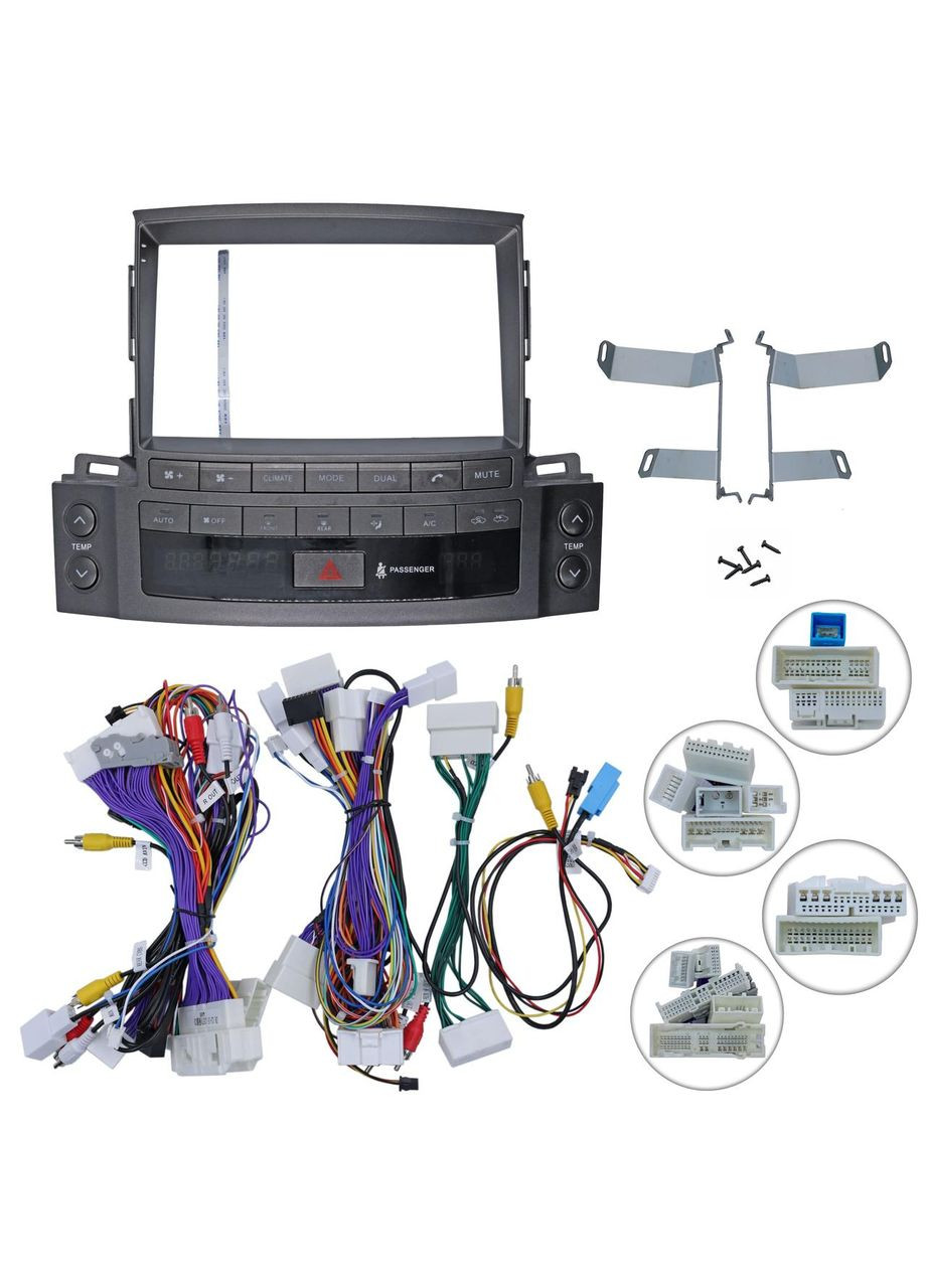 Інсталяційний комплект серії QBR-K 8013-67 під Lexus LX570 2011-2013 (K) 9 дюймів QIV (368764917)
