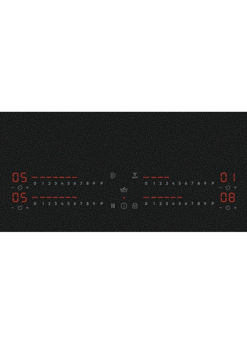 Варильна поверхня індукційна, 60см, розширена зона, датчик кипіння, Hob2Hood, чорний матовий Electrolux (360605779)