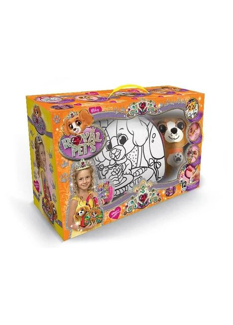 Набор креативного творчества "ROYAL PET`S" сумочка с собачкой RP-01-01-07U рус RP-01-03U Danko Toys (355656448)