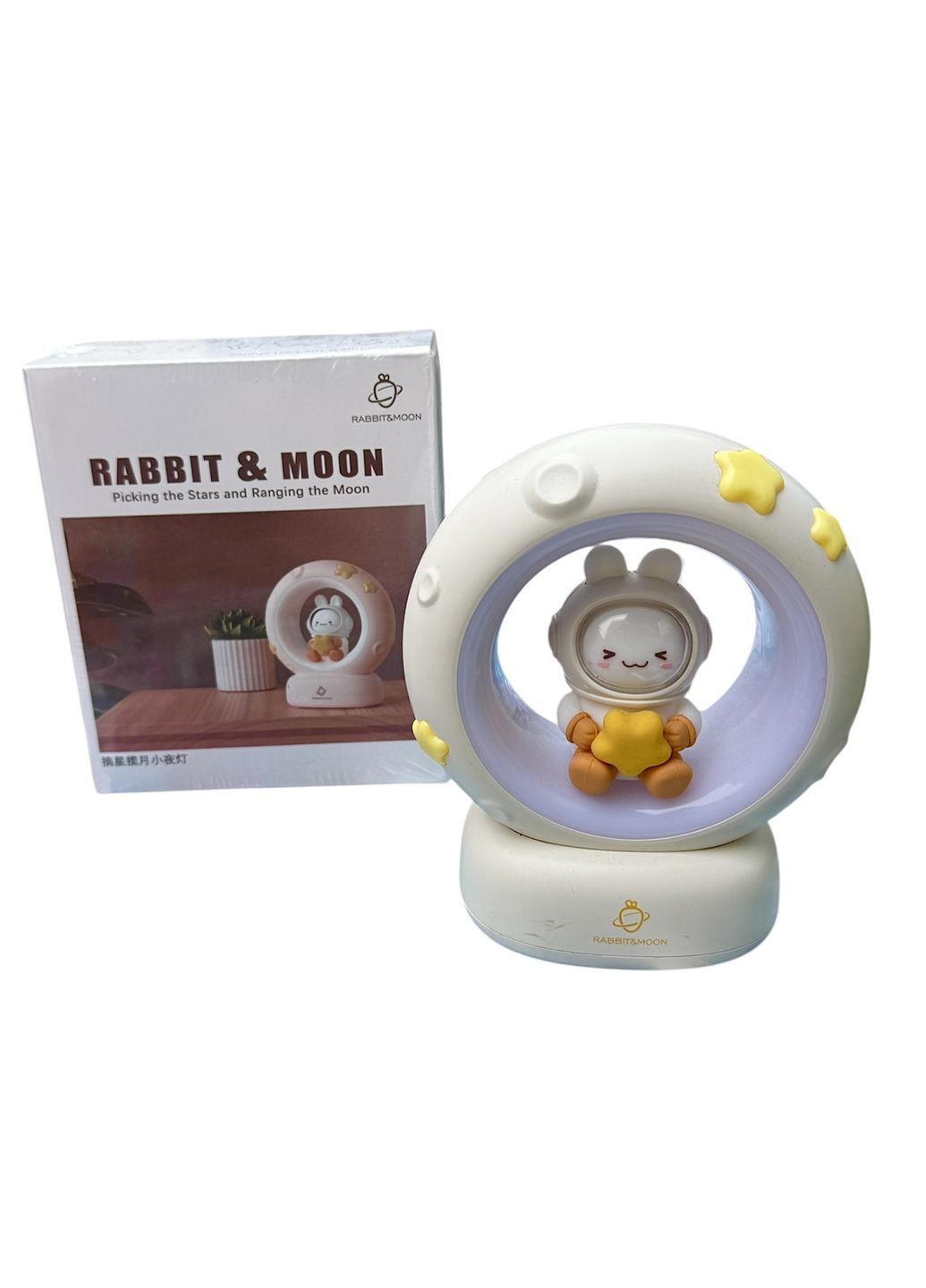 Нічник світильник сенсорний акумуляторний Котик Космонавт No Brand (371923414)