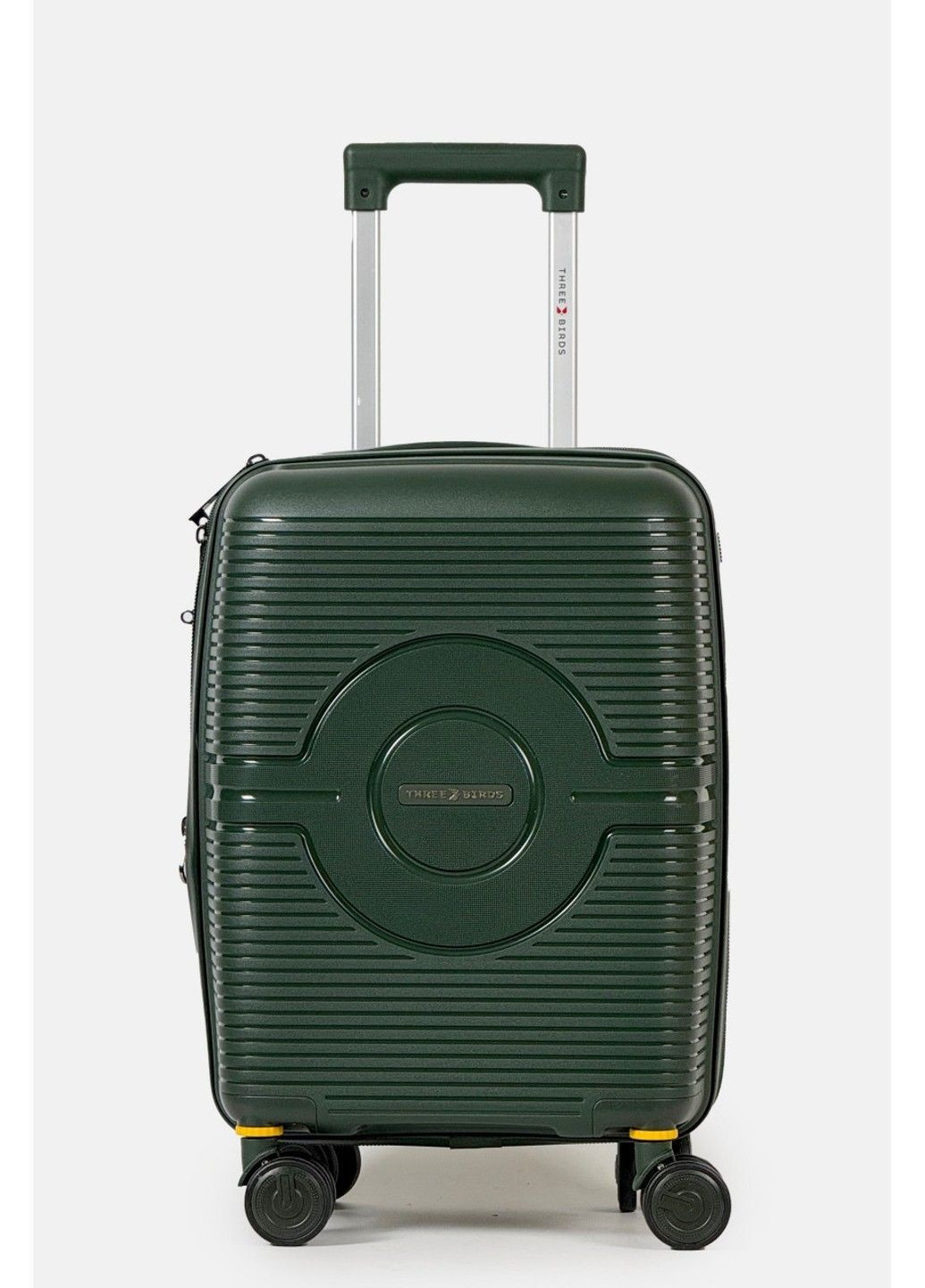 Маленький пластиковый чемодан ручная кладь 2022-28-4BLG Three Birds (370944567)
