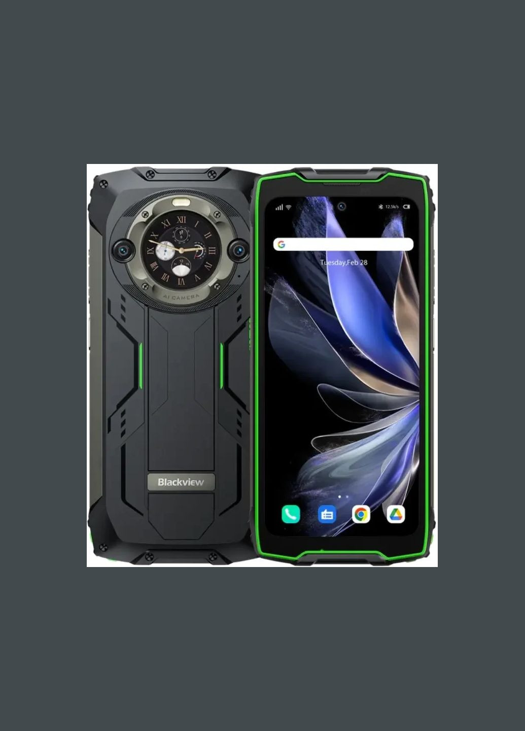Смартфон BV9300 Pro 12/256Gb Green Global version Blackview (330032496)