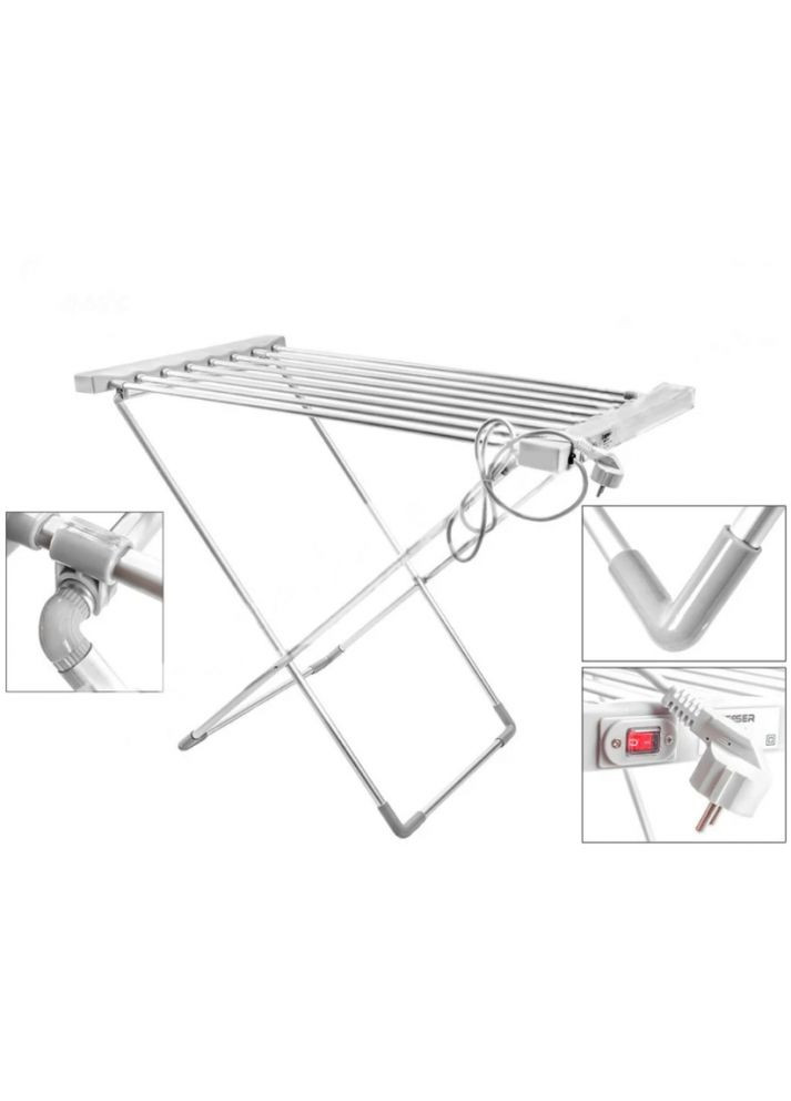 Сборочная электрическая сушилка для белья напольная Clothes Dry PRO 120W (10291) Besser (350349376)