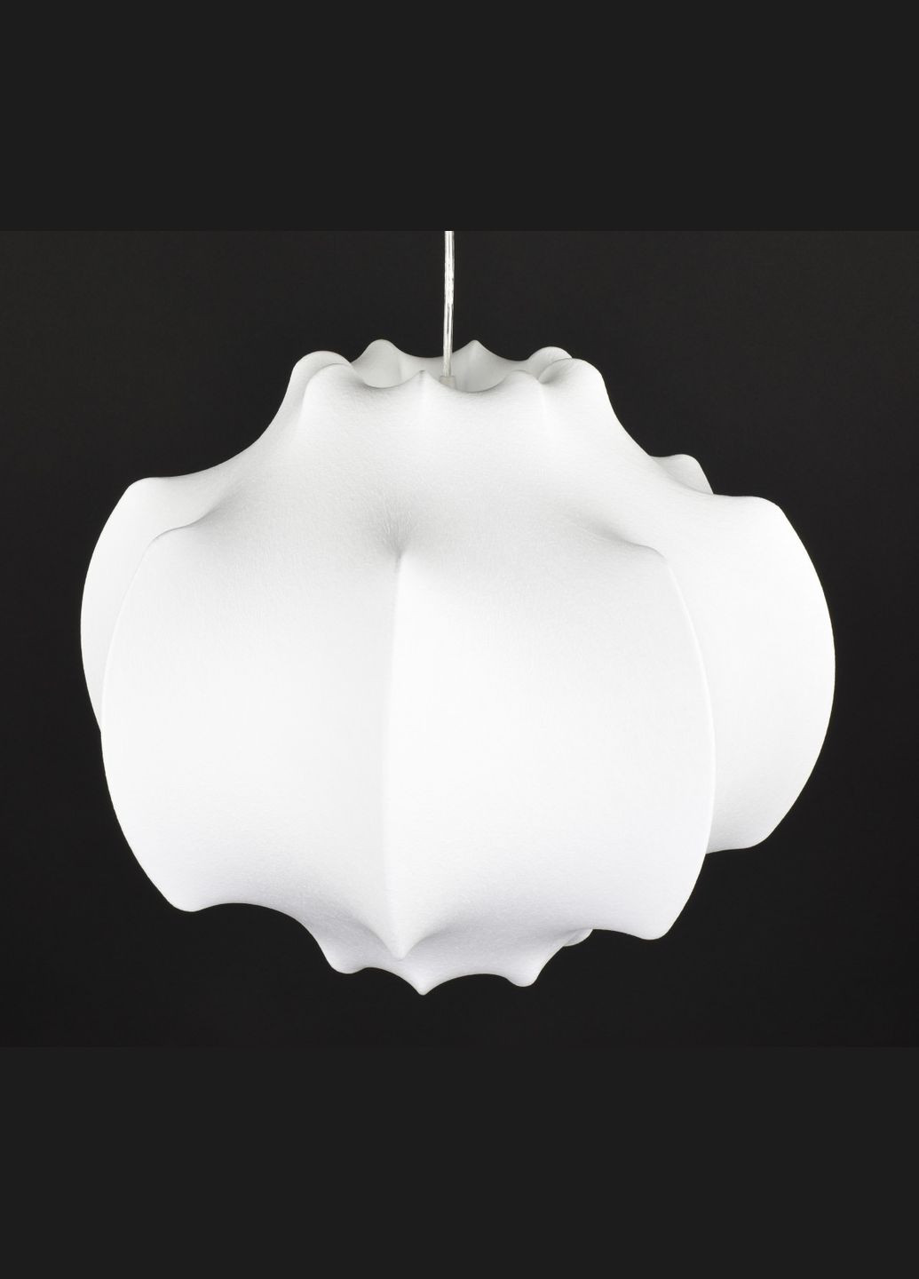 Люстра підвісна на 1 лампочку 28049 Білий 45-220х50х50 см. Sunnysky (364496339)