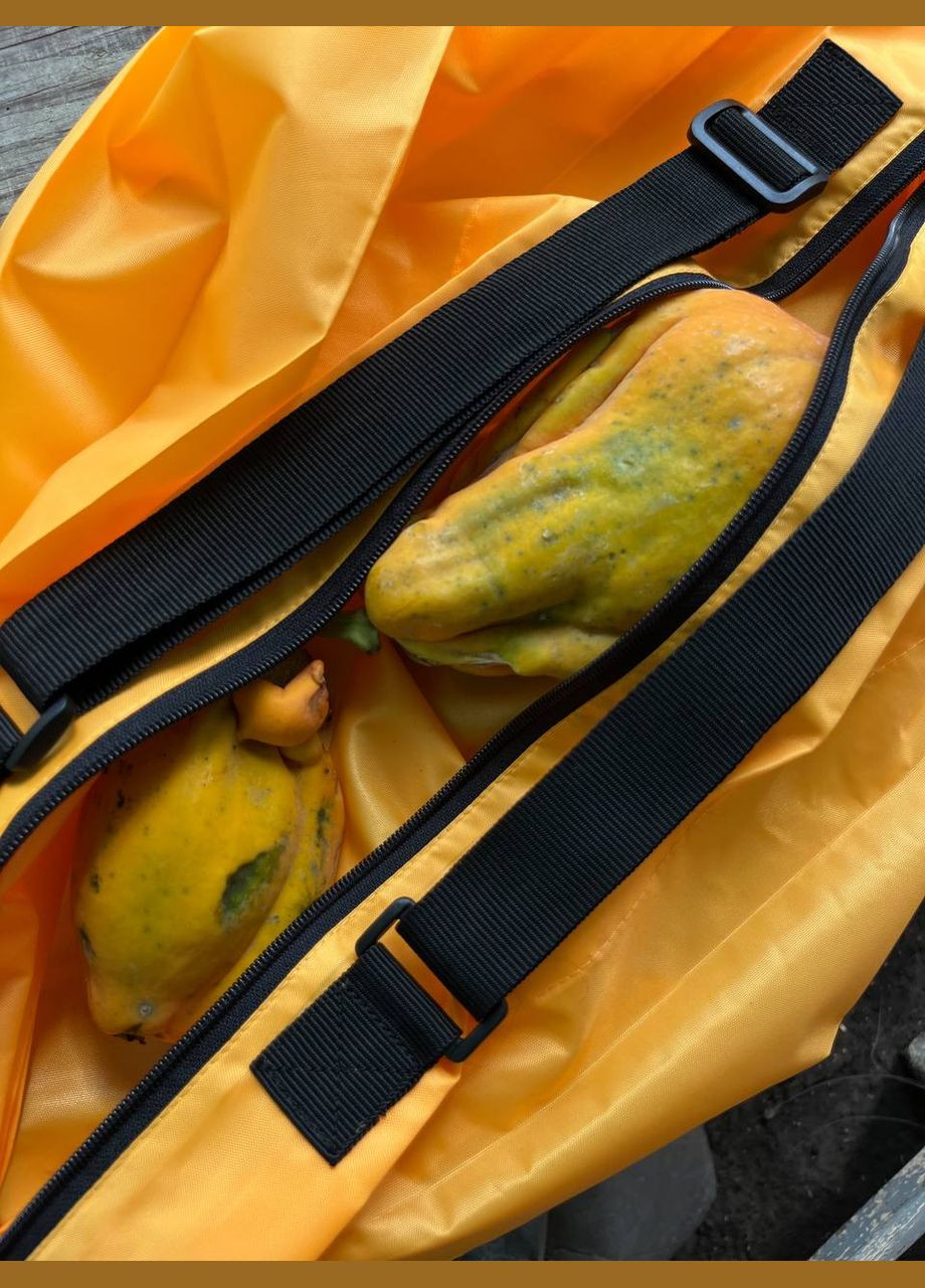 Ёкосумка «Улитка» желтая – легкая, стильная, многоразовая Morkwa (329910447)