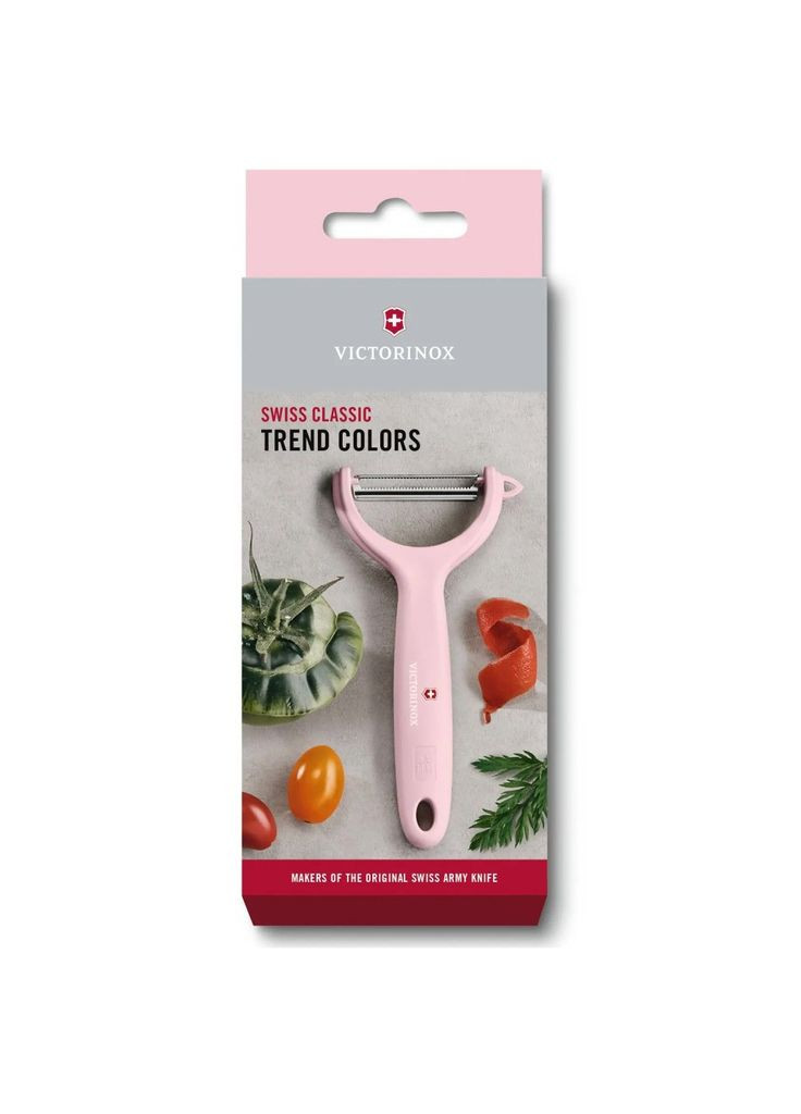 Овочечистка (m132837) Victorinox Tomato and Kiwi Light Pink (366561365)