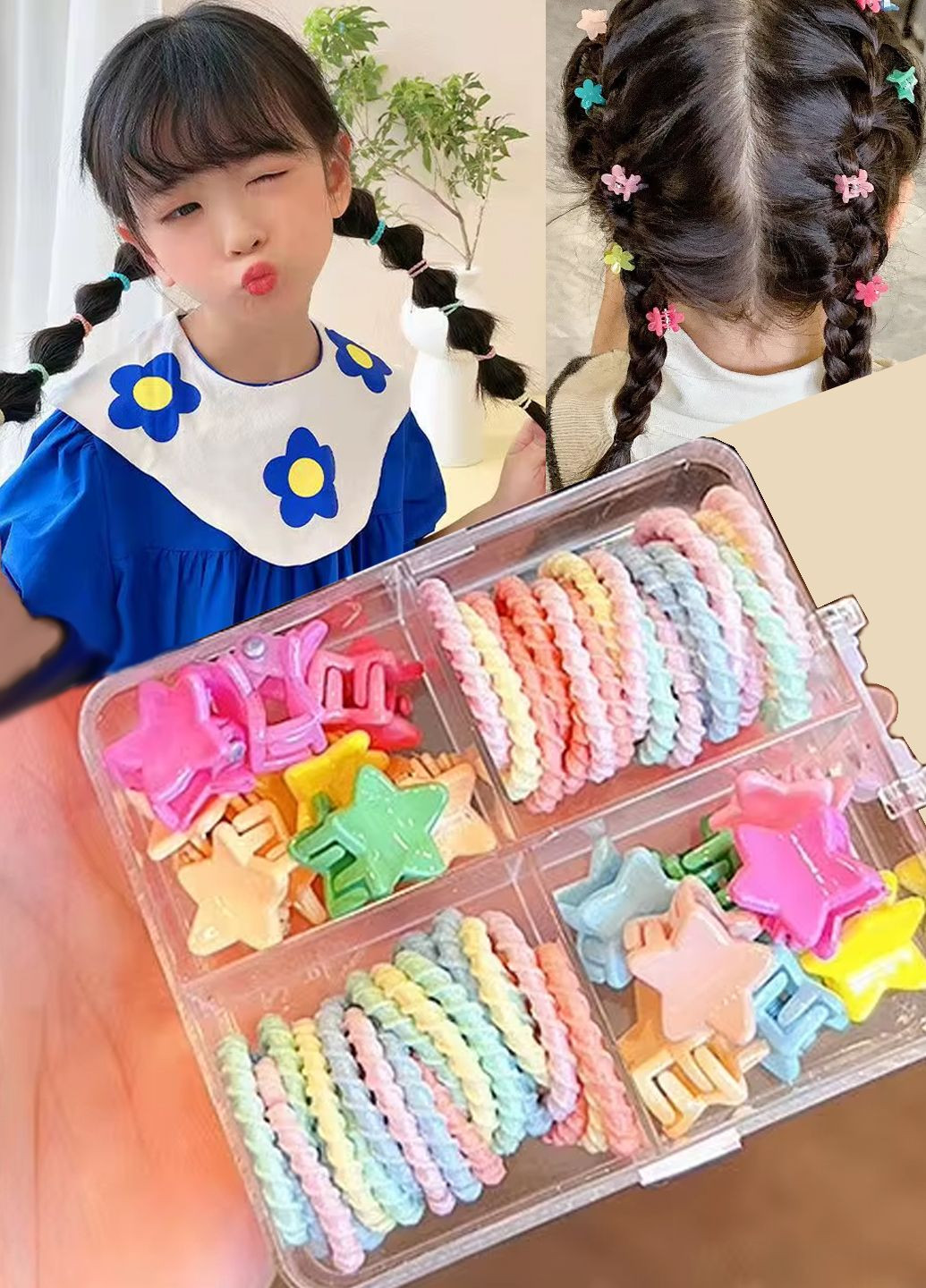 Набор детских заколок и резинок "Звезды" Анна Ясеницька (311585173)