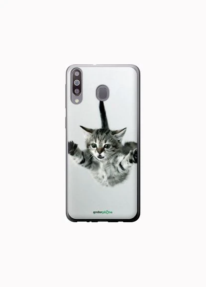 Чехол на Samsung Galaxy A40s A3050 Летящий котёнок "2322t-2058-2448" Endorphone (376046987)