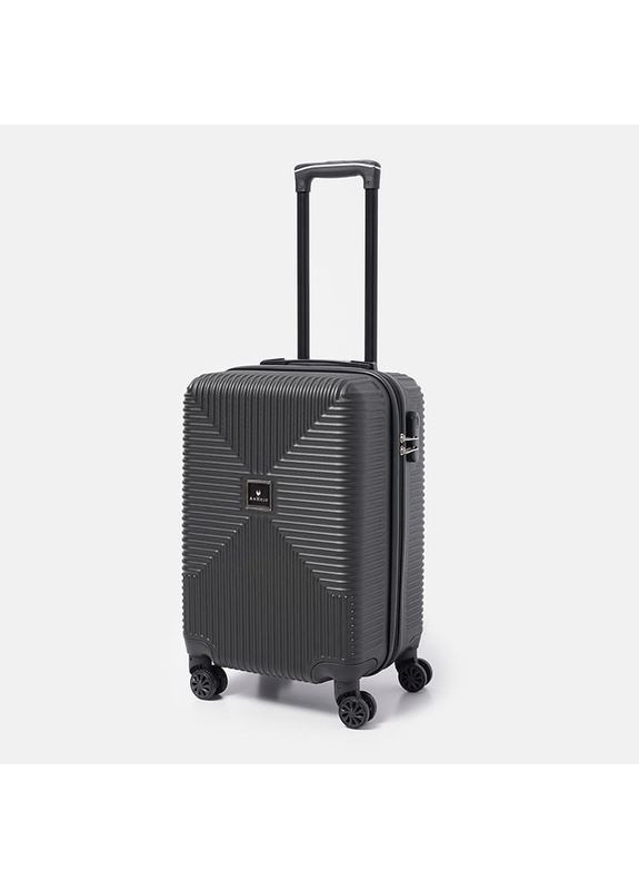 Чемодан маленький 4 колеса T1Bowtie21black-M Ricco Grande (365727523)
