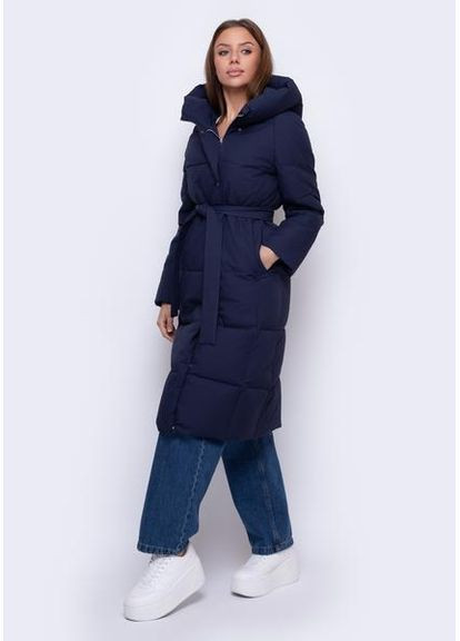 Синя куртка 87-030-110-sa темно-синій sam Samange