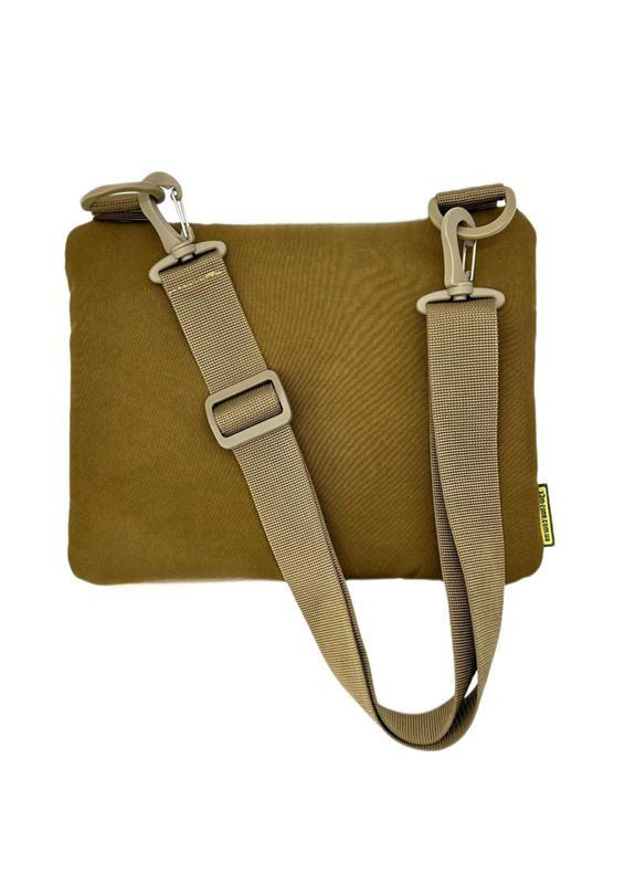 Мужская сумка через плечо, RoKit Coyote M с патч панелью, Мужская сумка через плечо под патчи. HardKIT 9377272-НК (370025312)