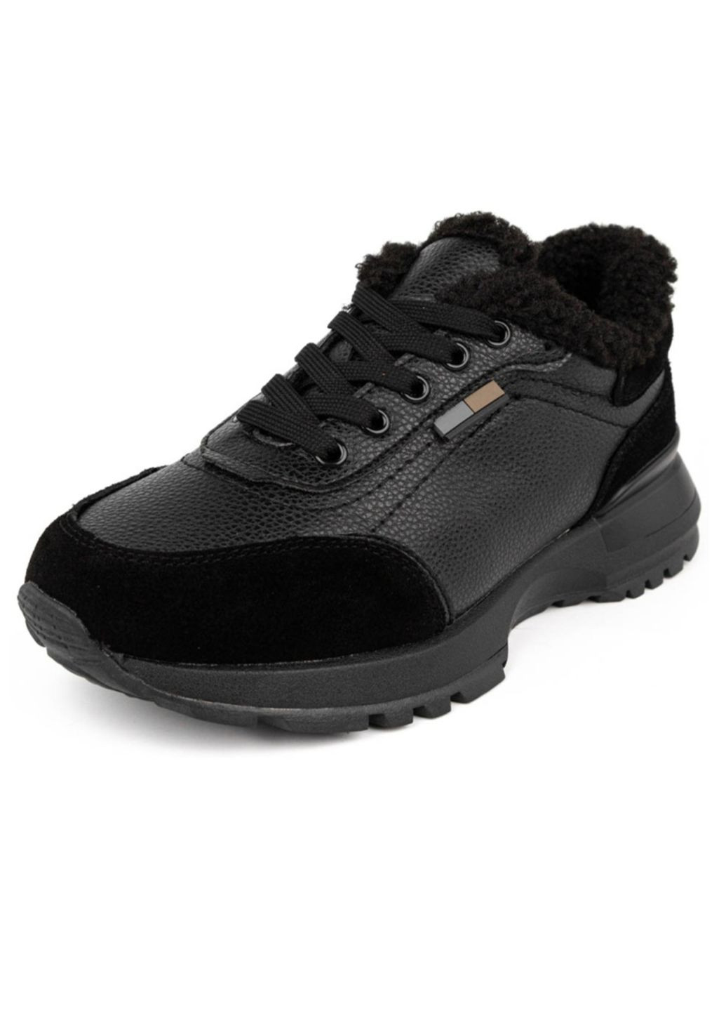 Зимові кросівки Wollen чорні зими (349309681)