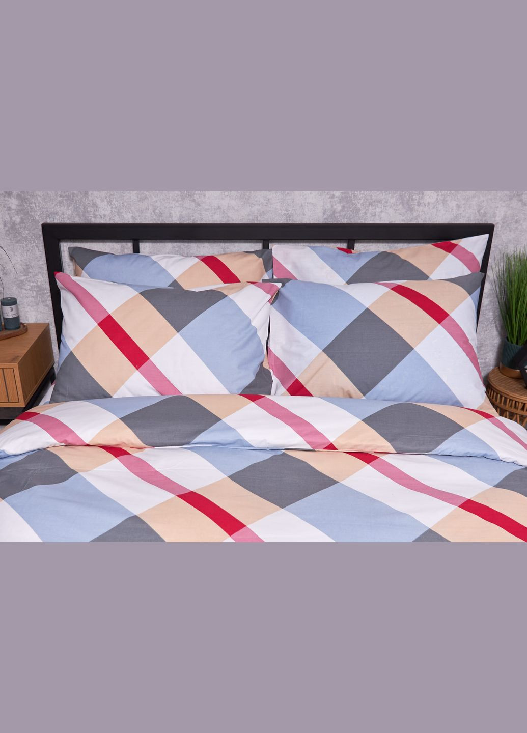 Комплект постельного белья Бязь Gold Люкс «» евро 200х220 наволочки 4х50х70 (MS-820002136) Moon&Star Sunkissed (285716745)