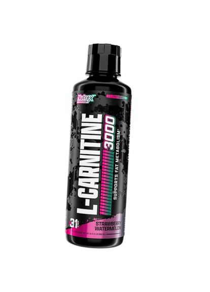 Рідкий Карнітін Концентрат, Liquid Carnitine 3000, 465мл Полуницякавун (02152014) Nutrex (304530822)