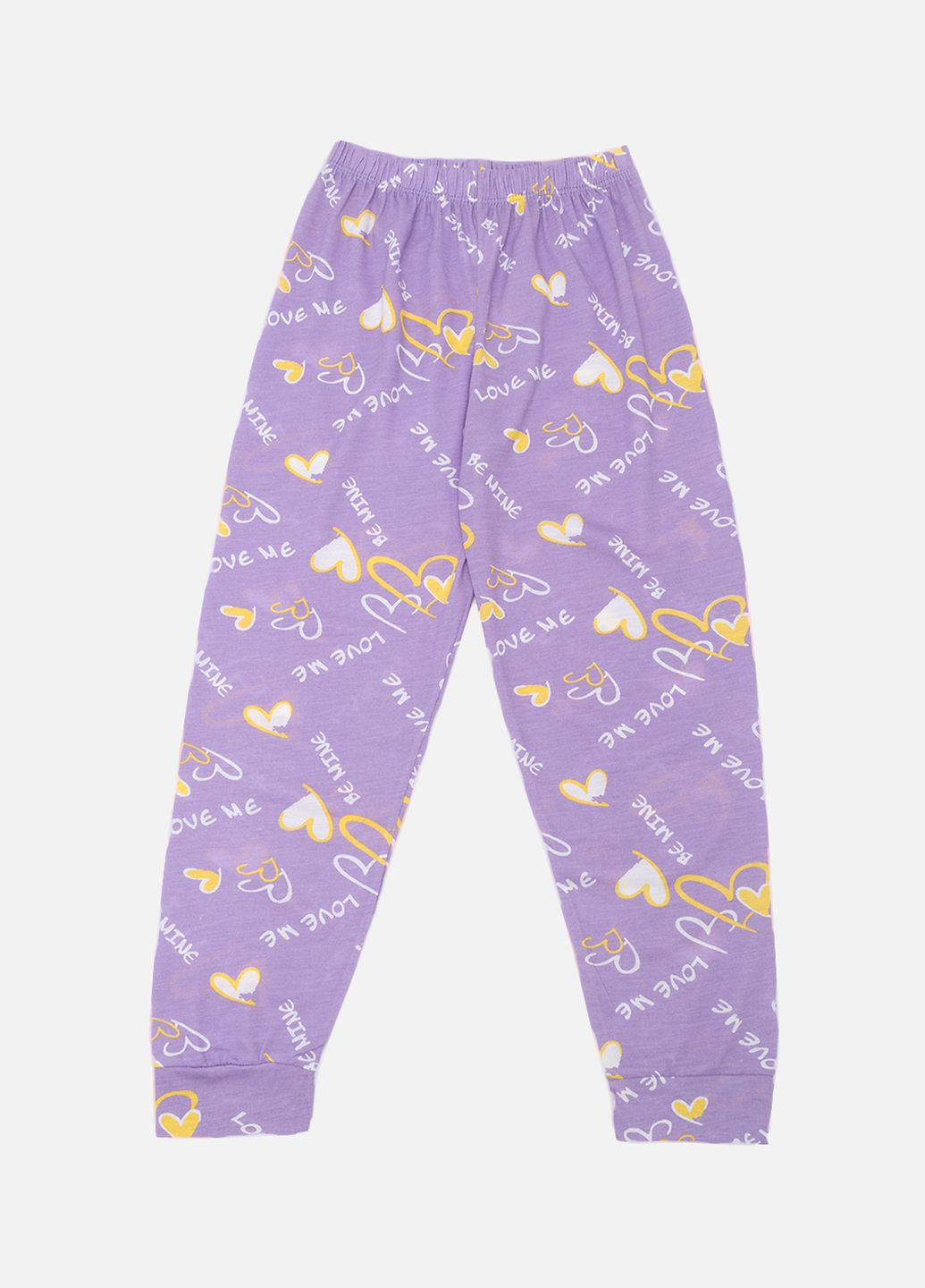 Бузкова всесезон піжама для дівчинки колір бузковий цб-00258230 MINI NIGHT