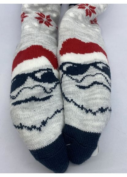Серые носки новогодние (367727648)