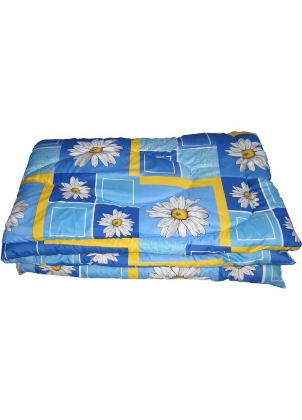 Одеяло летнее холлофайбер одинарное (Поликоттон) Двуспальное 180х210 51174 Moda (365964820)