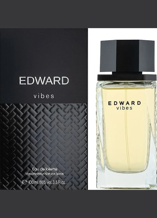 Туалетная вода Edward Vibes Dina Cosmetics (381389134)