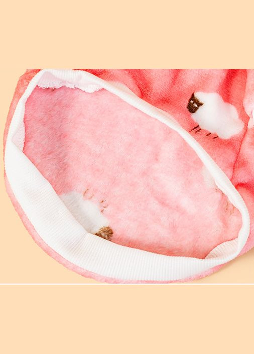 Махрова кофта для котів Pet Style "Баранчик" Рожевий XS No Brand - (323232241)